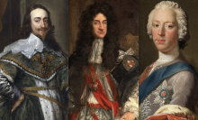 King Charles I, King Charles II, and the young pretender 'Charles III'. 